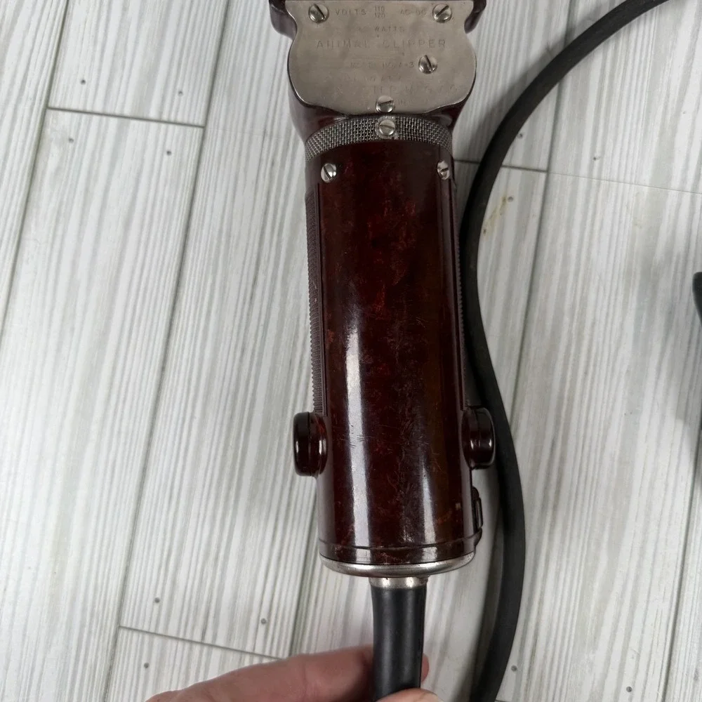 Vintage Oster Golden‎ A3 Horse/Animal Pet Clippers Adjustable Speed TESTED